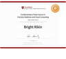 Fundamentals of Data Science in Precision Medicine and Cloud Computing